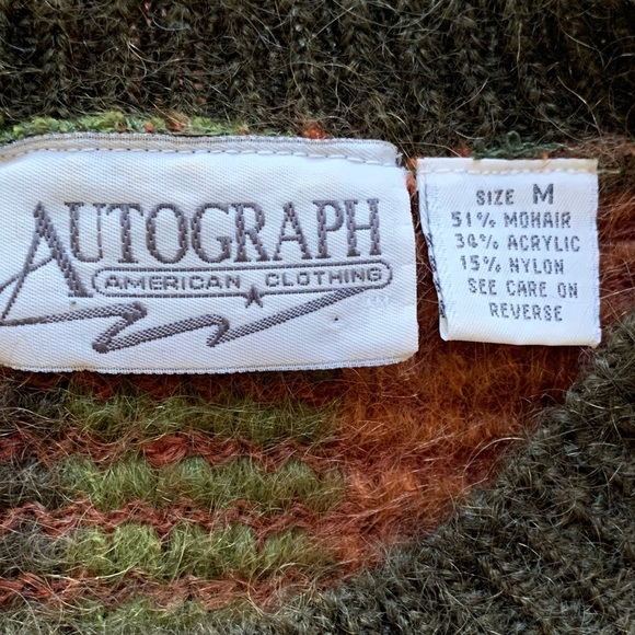 Gorgeous Autograph Mohair Pullover Crewneck Sweater - Picture 5 of 5